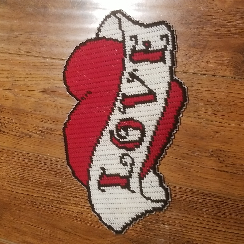 Valentines Heart w/ LOVE Banner